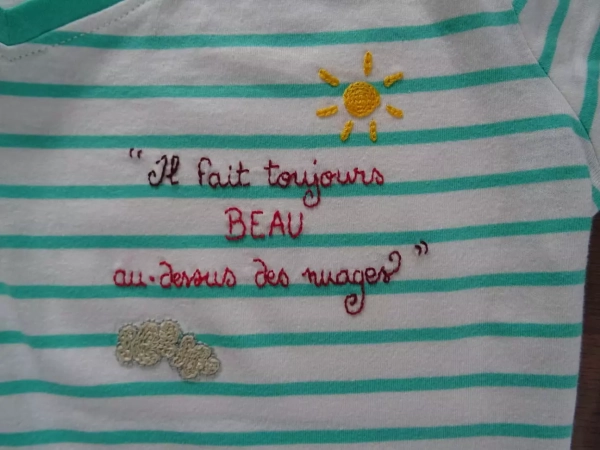 broderie tshirt upcycling angers