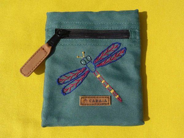 pochette cabaia libellule cadeau personnalisation