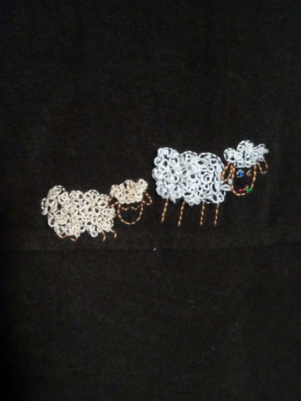 Sur-chemise Marron hiver montagne mouton cadeau 3