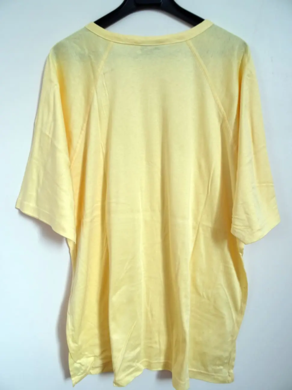 T-Shirt Jaune Vintage Seconde main 3