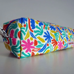 Trousse colorée et vitaminée école cadeau prénom brodé 2