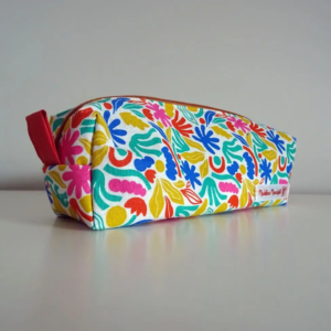 Trousse Punchy colorée école cadeau personnalisation prénom
