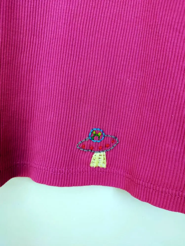 Mazette aux paroles desuetes mode ethique seconde main broderie personalisee 3