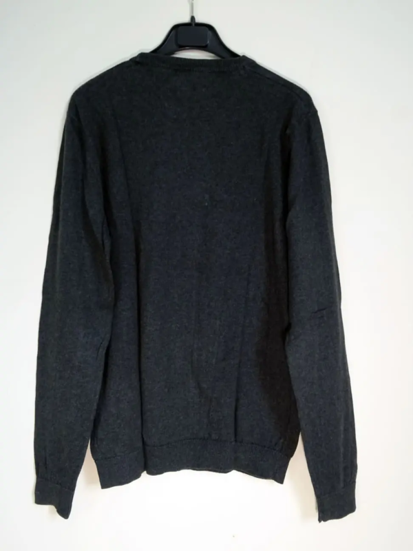 Pull gris homme seconde main 4