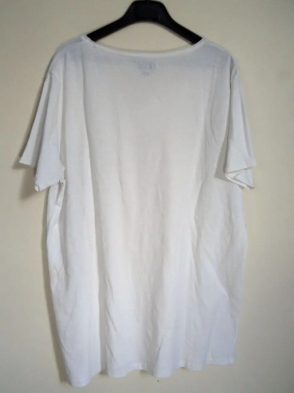 T-shirt blanc homme seconde main 2