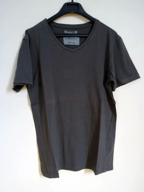 T-shirt Bonobo homme marron gris seconde main