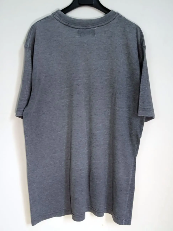 T-shirt gris homme vintage seconde main 2