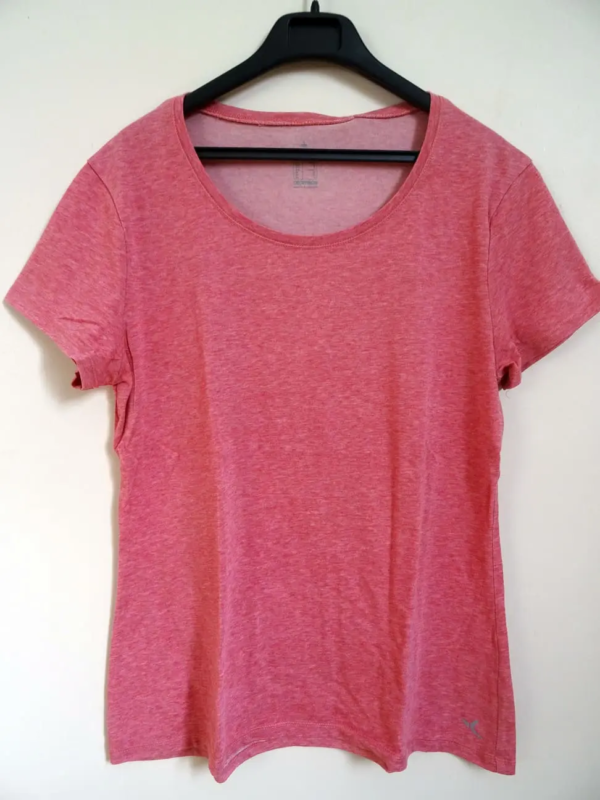 T-Shirt Rose Décathlon Vintage Seconde Main