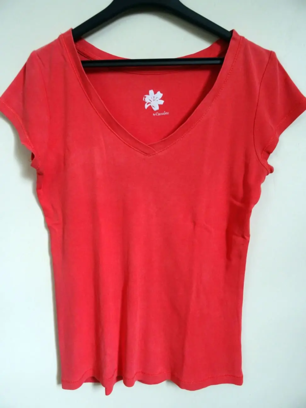 T-Shirt Saumon Camaieu Seconde main
