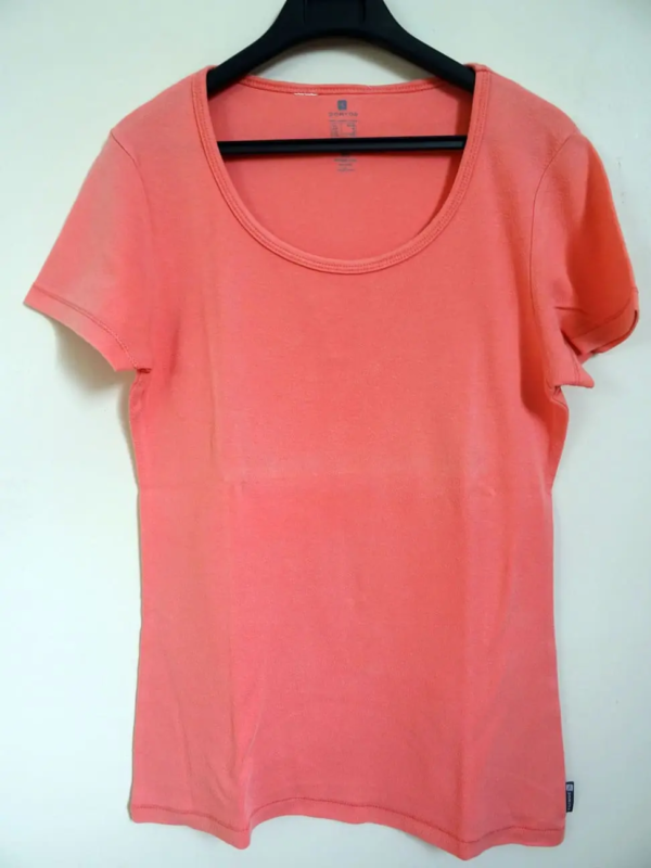 T-Shirt Saumon Domyos Seconde Main