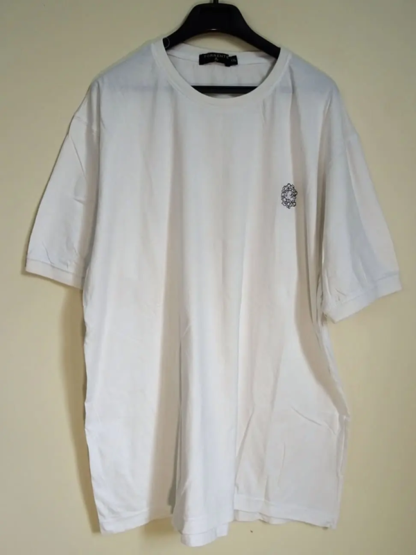 T-shirt Torrente Blanc seconde main vintage homme 2