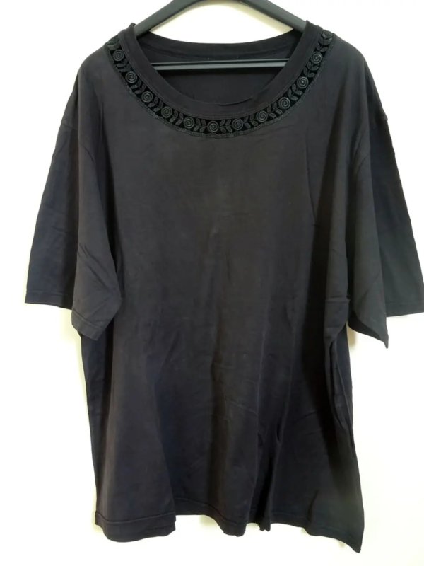 T-shirt Vintage Détails Dentelle Seconde Main