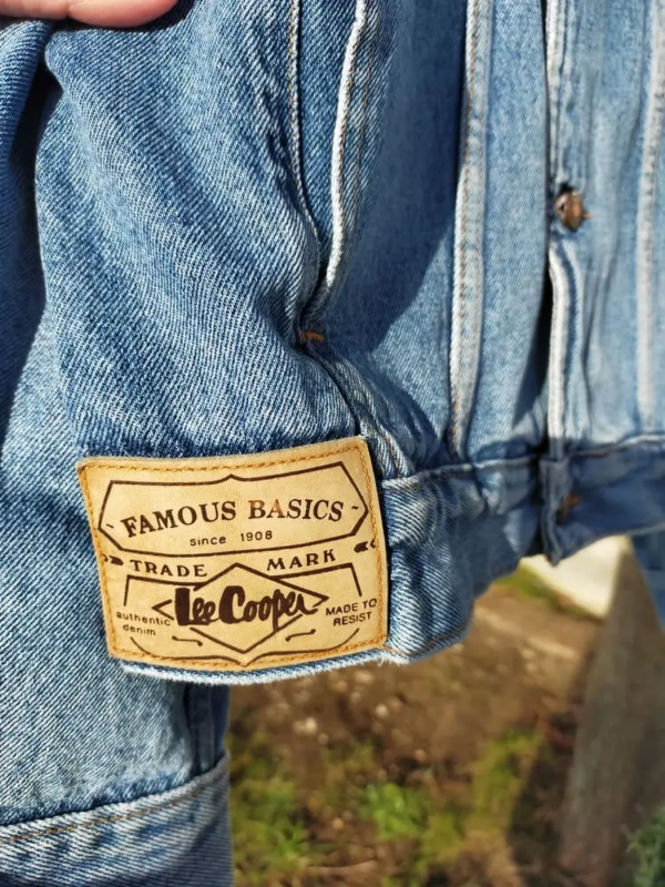 Calavera Veste Jeans Lee Cooper vintage seconde main broderie main piece unique 6