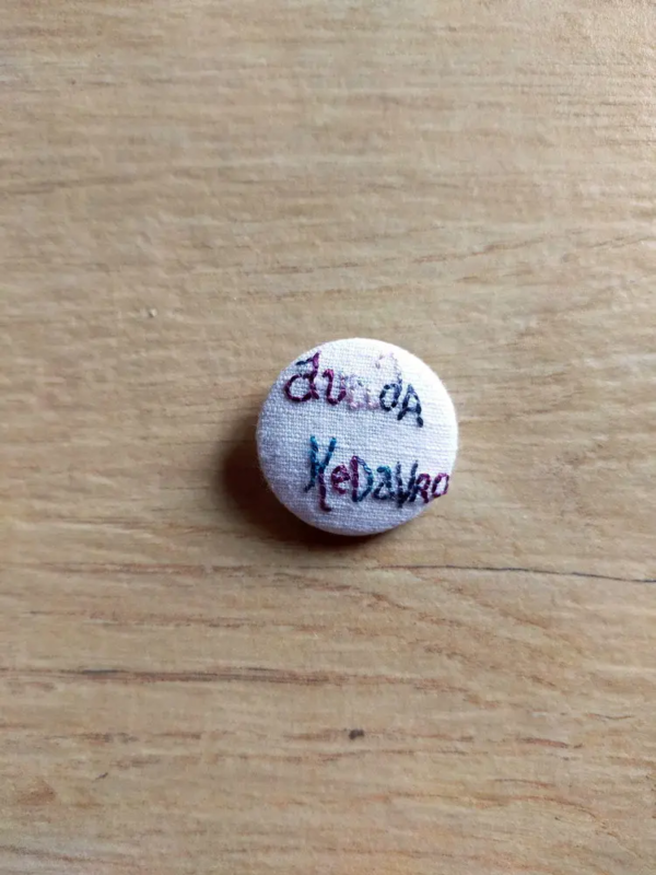 Avada Kedavra Badge brodé expression désuète