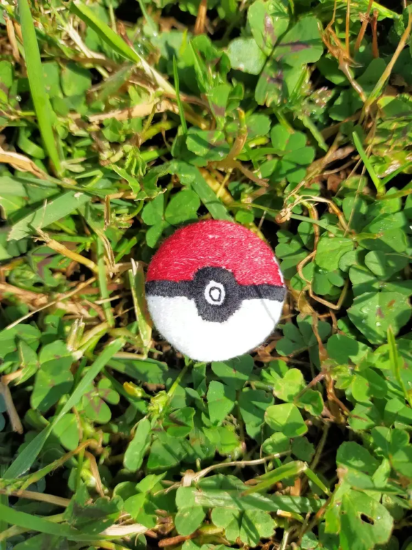 Pokeball Badge brodé expression désuète