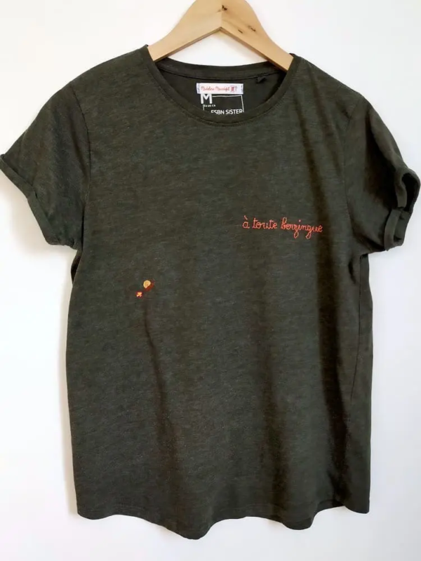 A toute berzingue expression desuete escargot broderie