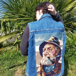 Veste Marin Canevas Tendance Unisexe taille L Jean 3